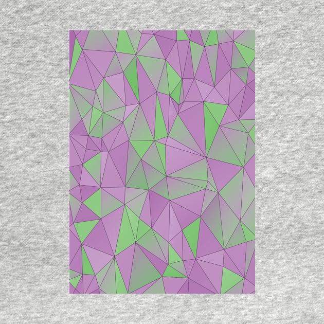 Geo Pattern (Purple and Green) by Blue-Banana